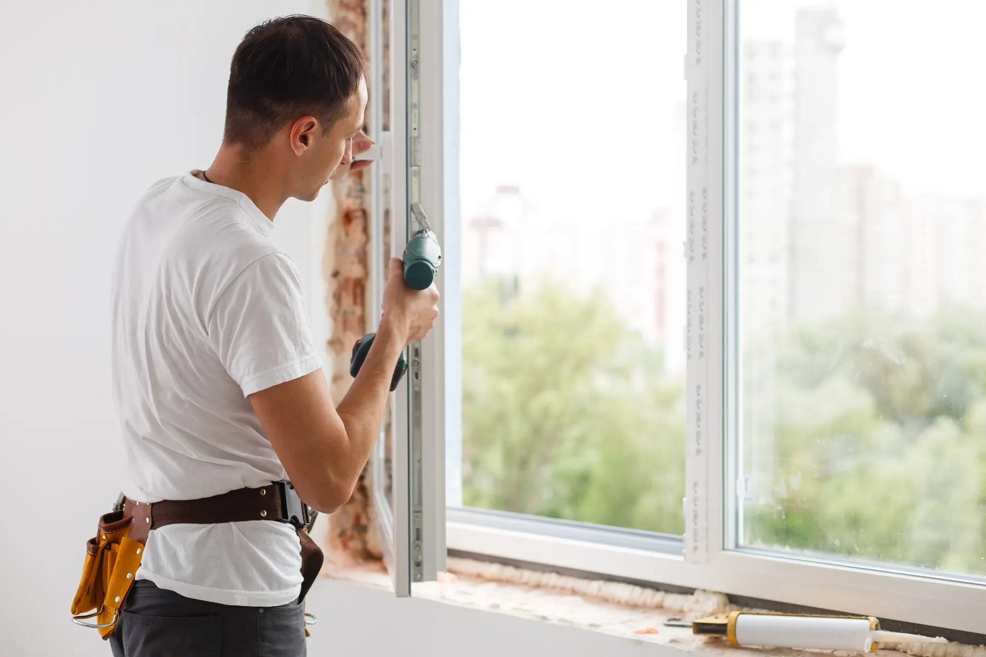 Window replacement on a Wisconsin home